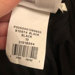 Black Mesh Bridesmaids Dress David’s Bridal